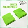 18 Pcs Sweatbands Wristbands Set Include 6 Striped Sweat Terry