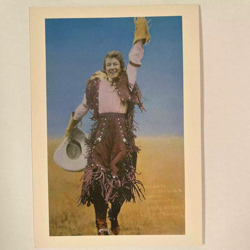 Leanin’ Tree Leaning Tree Birthday Card BDT7411 Lady Bronco Buster