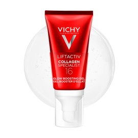 Vichy Liftactiv Collagen Specialist 16 Glow Gel Sérum Facial, 50 ml | Anti-edad, Tecnología Co-Bonding, Efecto Glow Inmediato, Estimula Producción de Colágeno, Textura Gel Ligera y Refrescante