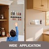 GUUKAR Spice Rack Wall Mount, 4-Pack Seasoning Organizer for Kitchen
