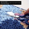 Carpet Scissors Rustproof Stainless Steel Duckbill Scissors Ergonomic Carpet Trimming