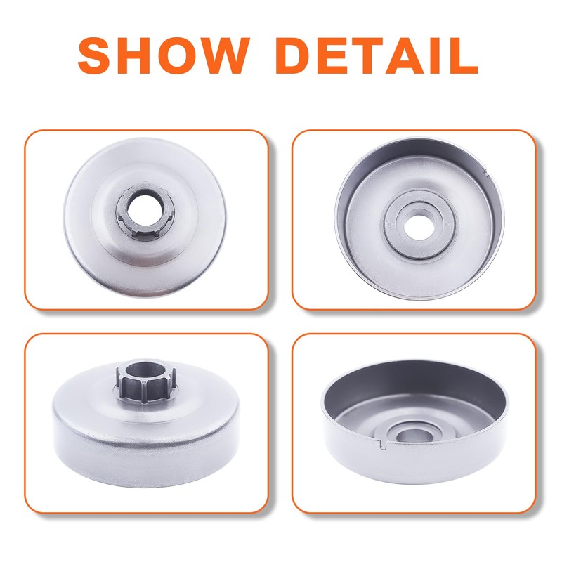 Mtanlo 3/8 Clutch Drum Rim Sprocket Needle Bearing Kit for