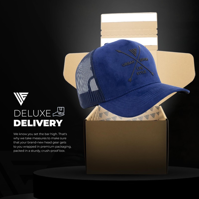 Urban Effort - Gorra de malla trasera para hombres y