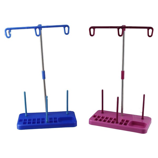HomeSoGood 2 Pack Thread Holder Embroidery and Sewing Machine Thread