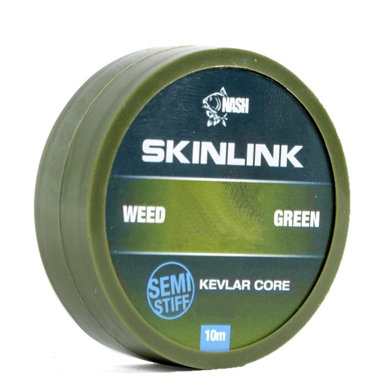 Hull Angling Centre Nash Skin-Link 35lb Semi Stiff Weed Green