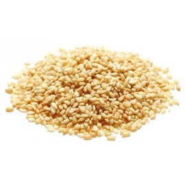 Gourmet White Sesame Seeds (Hulled) by It's Delish – 5 lbs Bulk Bag– Premium Whole Sesame Bulk Restaurant & Foodservice Size - Great for Cooking, Baking, Coating, Topping & Food Décor