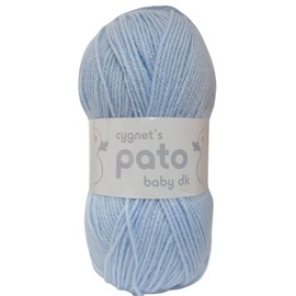Cygnet Baby Pato DK Knitting Yarn/Wool - 100g Double Knit Ball - 13 Shades (Baby Blue - 785)