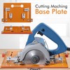 Woodworking Benches Router Flip Plate 20x28cm Hole Free 3cm Margins