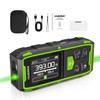 Huepar Dual Laser Measuring Tool, 393Ft Green-Beam Bilateral Digital Laser