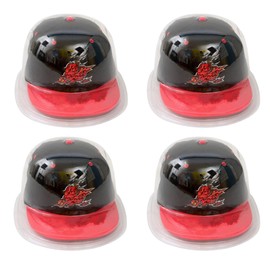 Asdays Hat Rack Stand, Prevents Shape of Shape, Cap, Hat Holder, 2 Layers, Pinch Type, Firmly Fixed, Plastic, 21.7 - 25.6 inches (55 - 65 cm), Set of 4