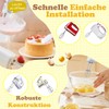 2 Piece Hand Mixer Accessory Set, Universal Whisk for Hand