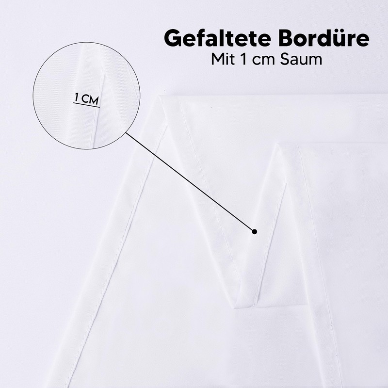 Utopia Kitchen Polyester Tablecloth 110 x 140 cm (Pack of
