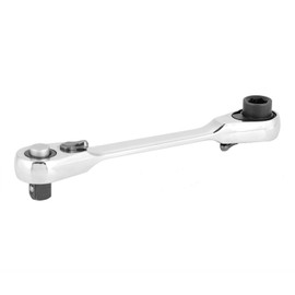 Haosie 1/4 Ratchet, 1/4 Inch Mini Ratchet Wrench, 72 Teeth Adjustable Small Ratchet, Hex Bit Ratchet Tool (107mm)