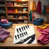 Replacement Zipper Pull - 12pcs, Black Universal Instant Fix Repair