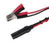 (5PACK)1.5FT 12V Battery Alligator Clip to SAE 2Pin Quick Disconnect