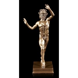 Faun Figure of Pompeii | Veronese Statue Sculpture Bronze Look