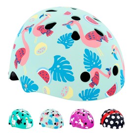 Hornit Kids Bike Helmet | Kids Helmet | Child Bike Helmet | Bike, Skateboard, Skating & Scooter Helmet | BMX Helmet Kids | Toddler Bike Helmet | Multi-sport Helmet | (Small, Flamingo)
