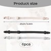 Eophmi Bra Strap Holder 6 Pcs Adjustable Bra Strap Clips