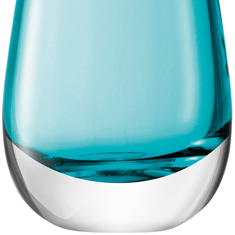 LSA International FC04 Flower Colour Bud Vase H14cm Peacock