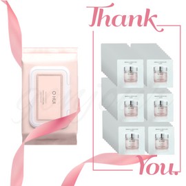 Ohui Miracle Moisture Cleansing Sheets 60 sheets / Miracle Moisture Cream 60ml (60 sheets of 1ml) set / 오휘 미라클 모이스처 클렌징 시트 60매 / 미라클 모이스처 크림 60ml (1ml 60장) 세트