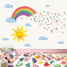 HPNIUB Rainbow Wall Stickers