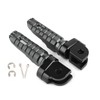 Artudatech Front Footrest Foot Pegs for Honda CB125R CBR250RR CBR1000RR