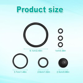 Sprayer Seal Gasket Set Compatible with Chapin 20000 Sprayers, Pump Sprayer Seal O Rings Piston Pump Repair Kit for Chapin Accessories Garden Sprayer Parts Replacement