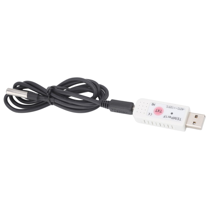 USB Computer Temperature Sensor Data Logger Temperature Alarm for Indoor