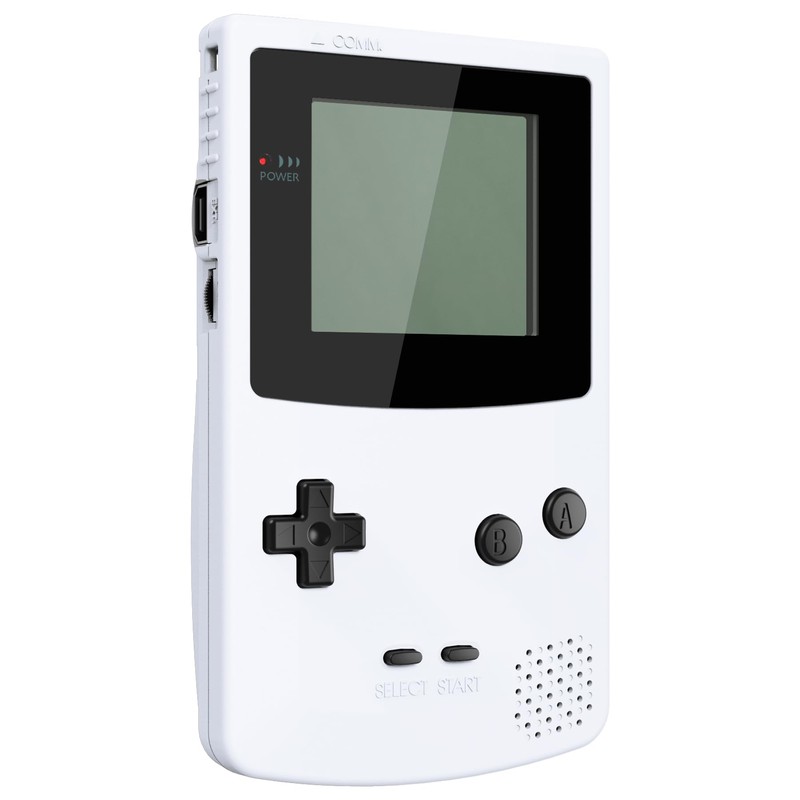 eXtremeRate Black Replacement Full Set Buttons for Gameboy Color GBC