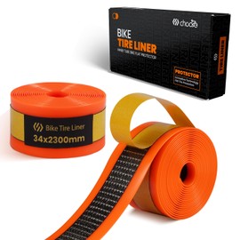 Chooee Bike Tire Liners,Bicycle Tire Liner Tube Flat Protector-Self Adhesive(Width 34mm),Mountain Bike Puncture Proof Tire Liner Inner Compatible with 16/20/24/26/27.5/29 x 1.75-1.95 Tires.