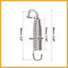 Partuto 2 Pcs Universal Exhaust Pipe Spring for Motorcycles 58mm