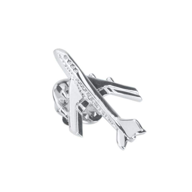 zalati Brooch Badge Pin Aeroplane Fighter Model Jet Plane Style