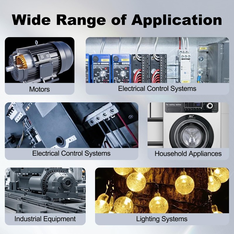 Multifunctional Over/Under Voltage Protector, 120VAC 63A, Current & Voltage Adjustable