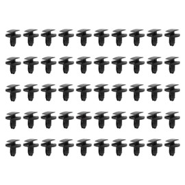GNXfixt Jumpy Berlingo C3 C4 C5 C6 Bumper Clips Plastic Rivets for Car 1609267280 Pack of 50