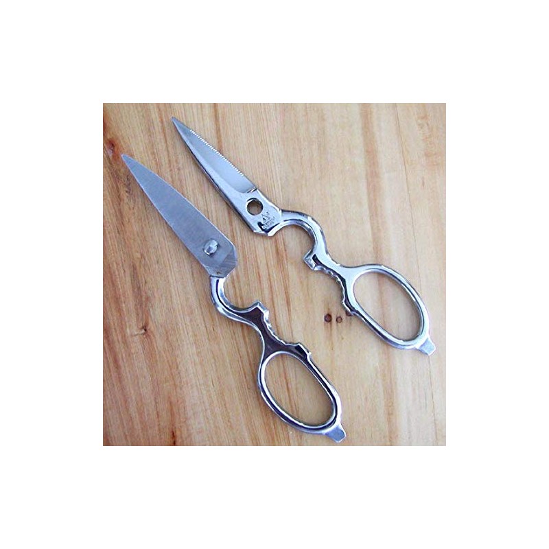 Kitchen Scissors Stainless Steel Disassemble Made in Japan Diamond Wood