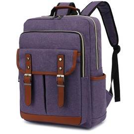 YGR Laptop Backpack for Women, Female, College, Travel, Business, Outdoor Sports, Office, Work in Purple