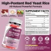 Hollegend Gomitas Arroz Levadura Roja Y Coq10 60 Piezas