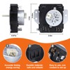 Looptek W10185982 Dryer Timer Replacement Fit for Whirlpool, Maytag, Amana,