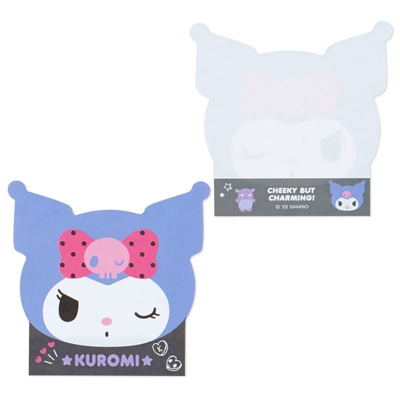Sanrio (SANRIO) Kuromi Character Face-shaped Memo 932507
