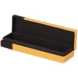 RHODIA 118870C - Orange Pencil Case - 21x5.5x3 cm - Orange Saddle Stitching - Faux Leather Exterior - Rhodiarama Home Office Collection - Office Organization & Design Storage