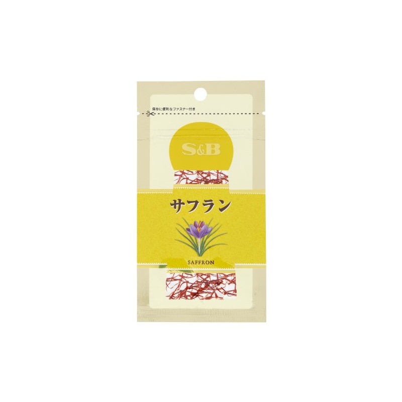 S&B Saffron in Bag, 0.014 oz (0.4 g)