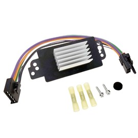 FABIKIN Blower Motor Resistor For 05-09 Allure LaCrosse - 04-16 Impala / 16-16 Malibu / 04-07 Monte Carlo - 04-08 Grand Prix Replace 4P1421 RU631 RU-631 10356906 10397570 1580888 1580938 1581727