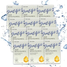 Dr. Lin 닥터린 초임계 알티지 오메가3 1025mg 30캡슐 12개 Dr. Lin Supercritical R-TP Omega 3 1025mg 30 Capsules 12 Packs