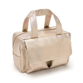 Victoria Green 'Iris' Carry All Wash Bag in Gold
