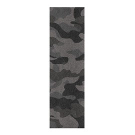 Moudou Black Camouflage Skateboard Grip Tape, Bubble Free Sandpaper Anti-Slip Grip Tape for Skateboard, Longboard, Roller Board, 33 x 9 Inch