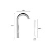 PEKTACO Cat Water Fountain Faucet