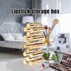 AIMALL Fish-Shaped Vertical Lipstick Holder, Clear Acrylic Cosmetic Organizer, Lip
