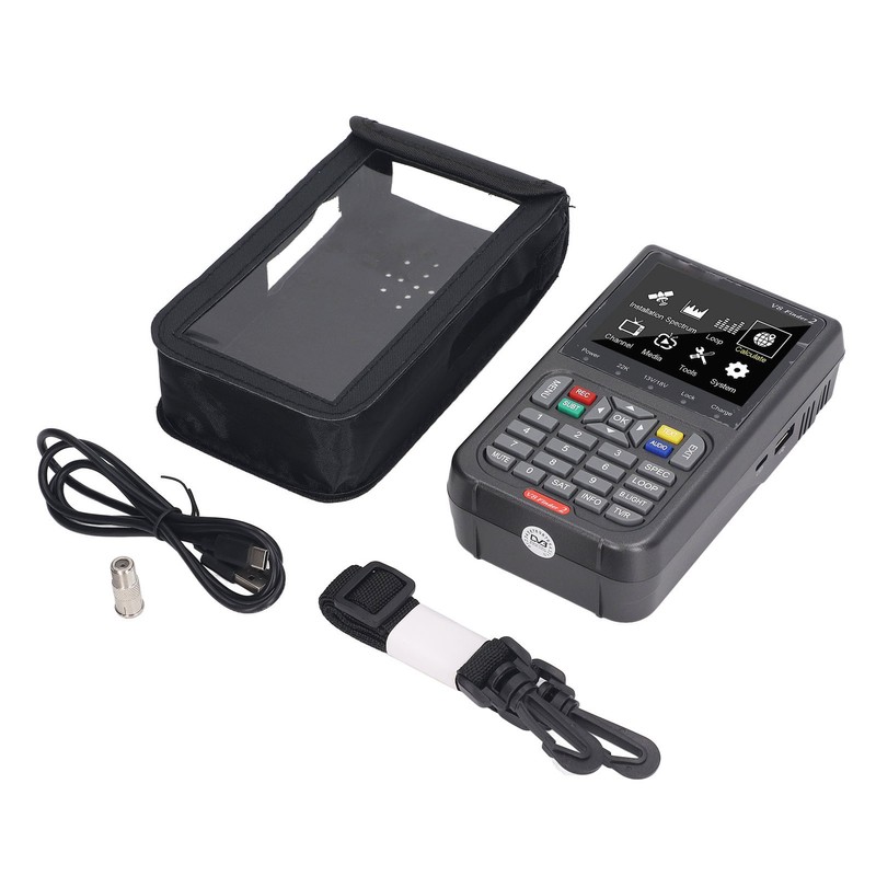 Digital Satellite Finder LCD Screen Handheld Satellite Signal Meter Detection