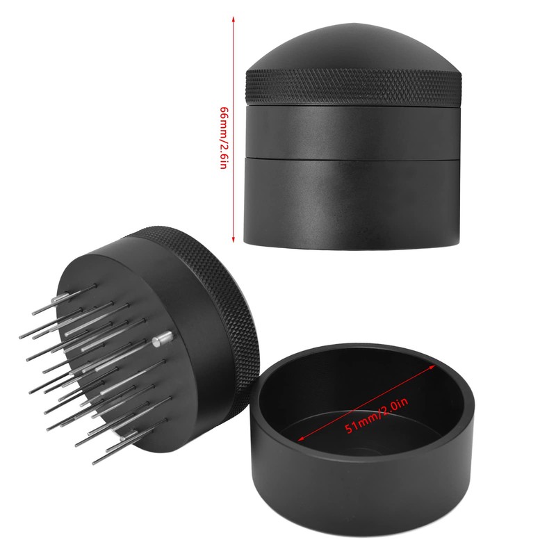 28 Needle , Handheld Espresso Stirrer Coffee Tamper 51-58mm Espresso