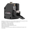 Dual Gear Drive Extruder Stable Feeding 1.75mm Filament Extruder Kit